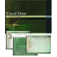 Fiscal hour powerpoint template