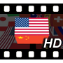 Countries cube HD video background