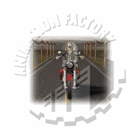 Motorcyclist Animation