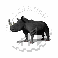Rhinoceros Animation