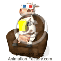 Cow watching 3-D movie