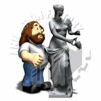 Statue Animation