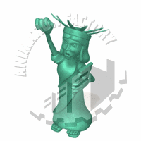 Statue Animation