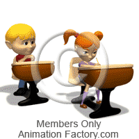 Schooldesks Animation