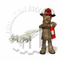 Extinguisher Animation