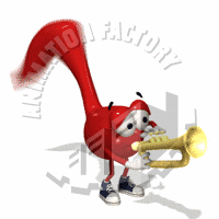 Trumpet Animation