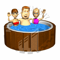 Bathing Animation