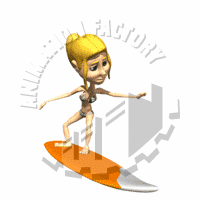 Surfboard Animation
