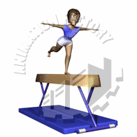 Gymnast Animation