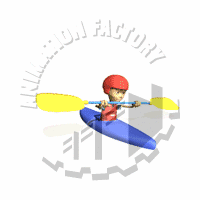 Kayaking Animation