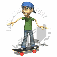 Skateboarder Animation