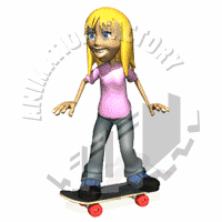 Skateboarder Animation