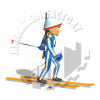 Skis Animation