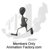 Stick man running fast #59371 | Animation Factory