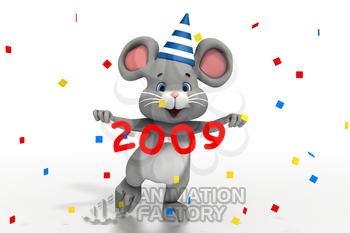 New Year's mouse 2009