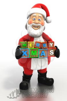 Merry X-mas Santa Claus