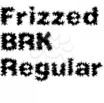 Frizzed Font
