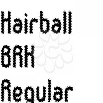 Hairball Font