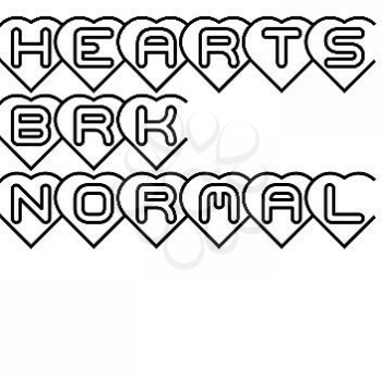 Hearts Font