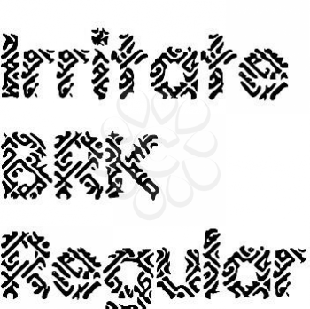 Psychedelic Font