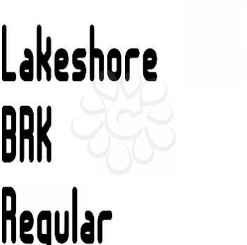 Lakeshore Font
