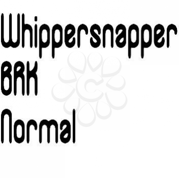 Whippersnapper Font