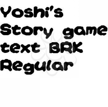 Yoshi's Font