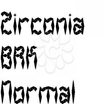 Zirconia Font