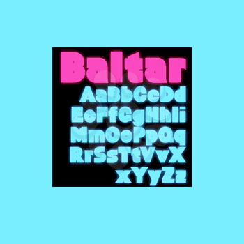Baltar Font