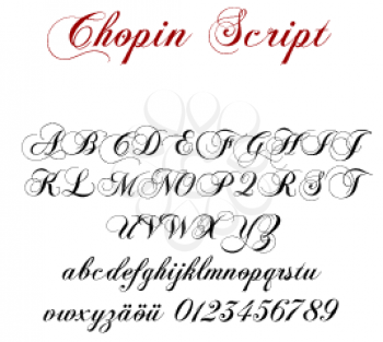 Script Font