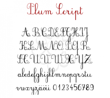 Plum Font