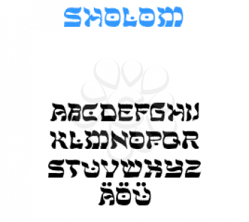 Jewish Font