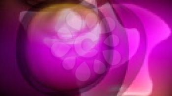 Royalty Free Video of an Abstract Pink Liquid Circle