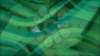 Royalty Free Video of Abstract Green Lines