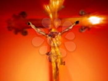 Royalty Free Video of the Crucifixion