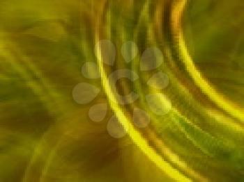 Royalty Free Video of a Turning Gold Abstract