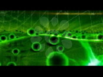 Royalty Free Video of a Green Abstract